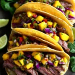 Steak Tacos with Mango Jalapeño Salsa First Image
