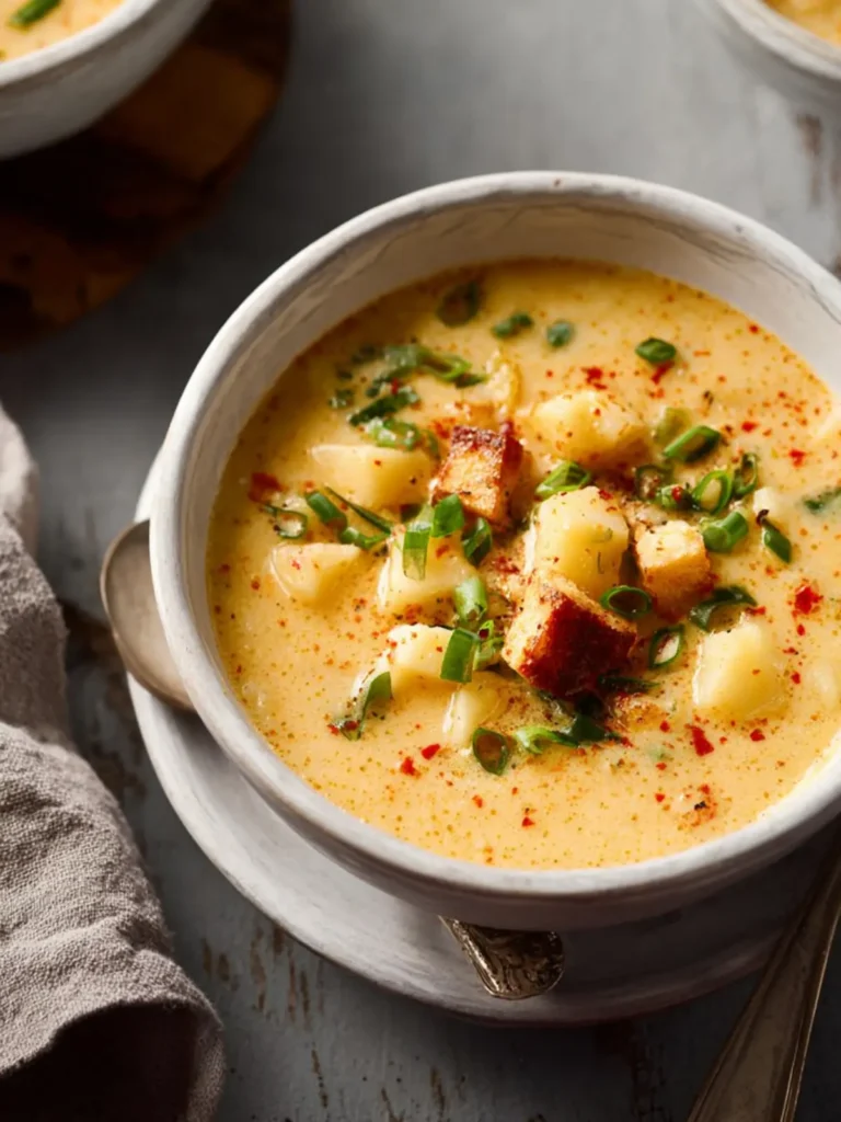 Vegetarian Potato Soup without Cream First Image