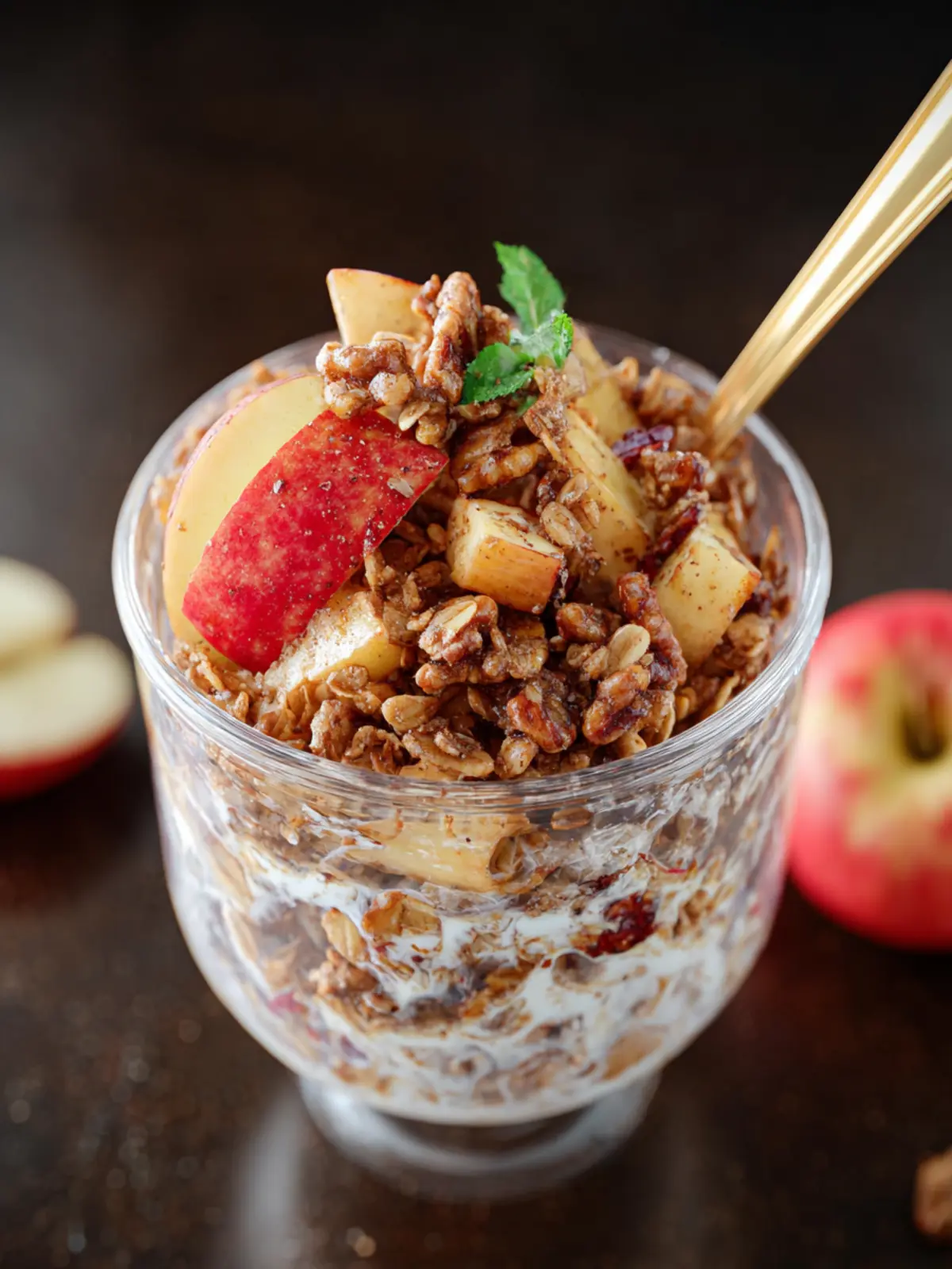 Apple Crisp Dessert Salad: A Delightfully Crunchy Treat