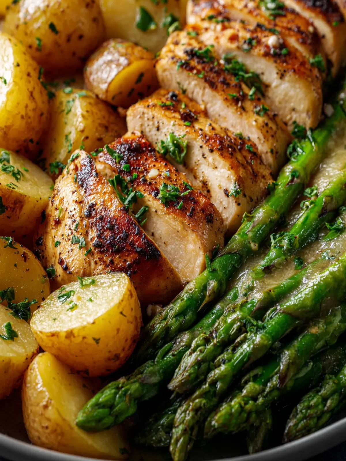 Chicken Asparagus And Potatoes First Image