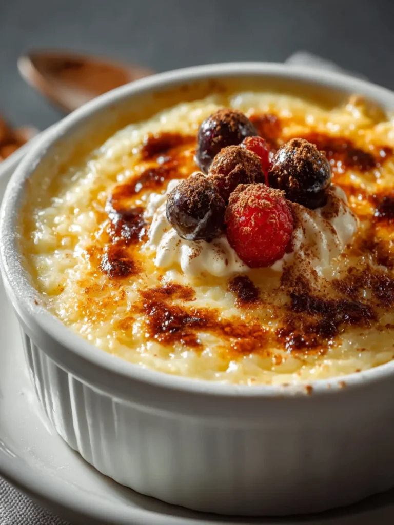 Condensed Milk Baked Rice Pudding: Creamy & Easy Dessert First Image