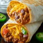 Copycat Taco Bell Chili Cheese Burrito First Image