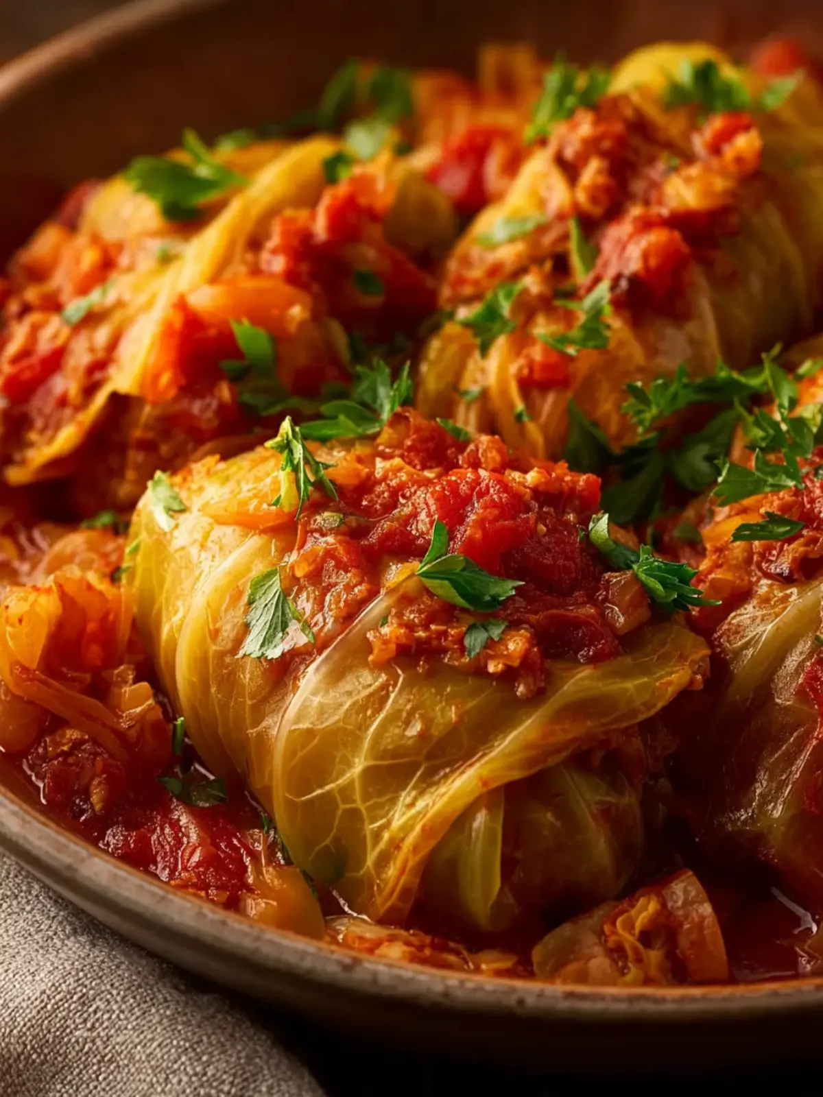 Slow Cooker Unstuffed Cabbage Rolls First Image
