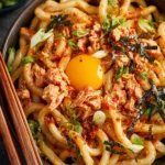 Spicy Tuna Udon Noodles First Image