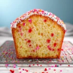 Vanilla Sprinkle Pound Cake First Image