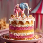 circus animal layer cake First Image