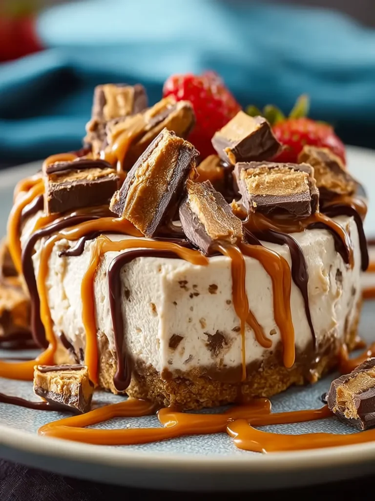 peanut butter cheesecake dip First Image