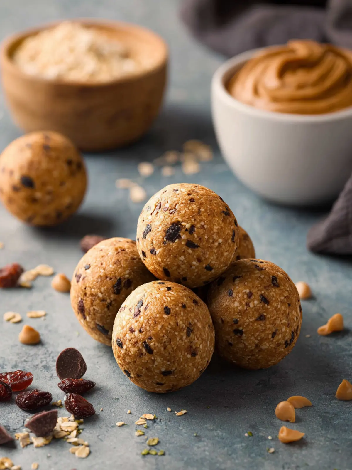 peanut butter protein balls First Image
