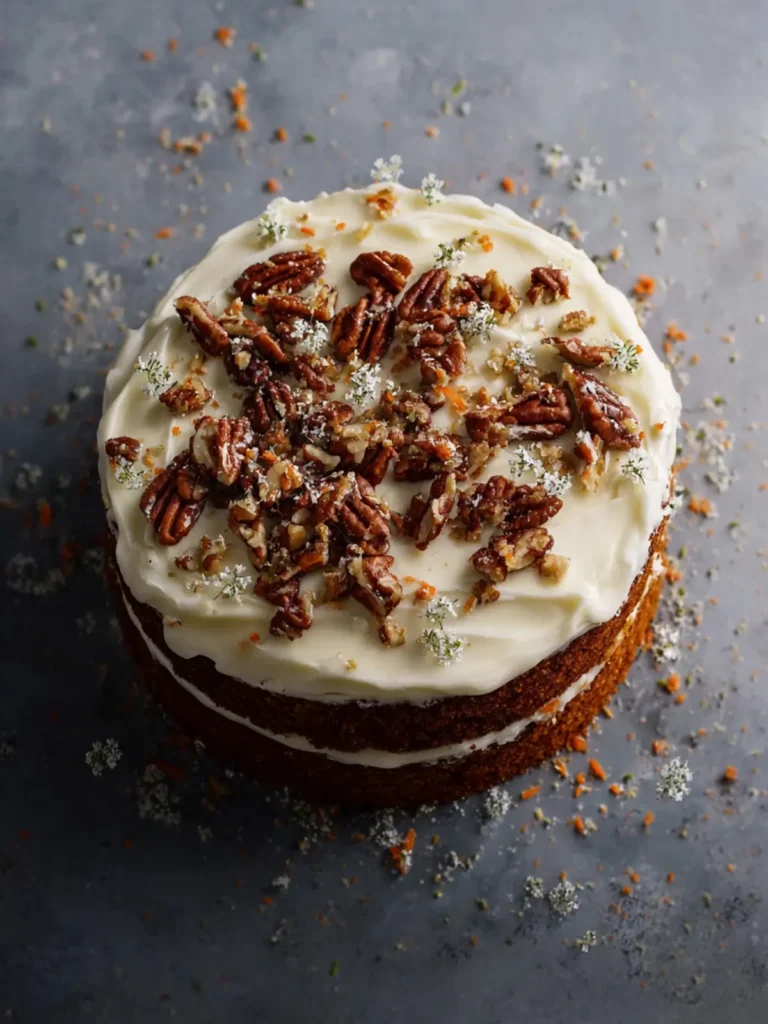 Almond Flour Carrot Cake First Image