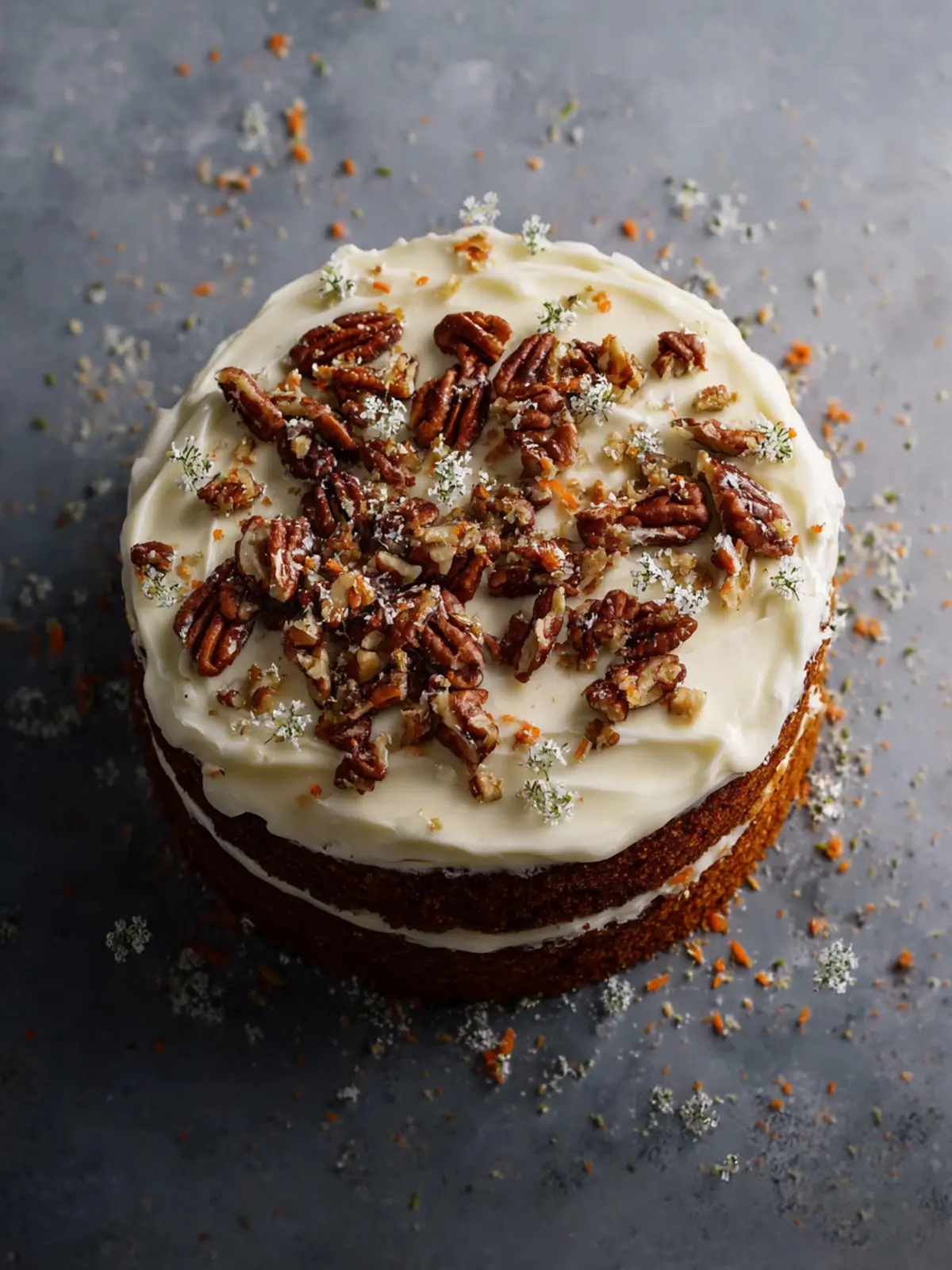 Almond Flour Carrot Cake First Image