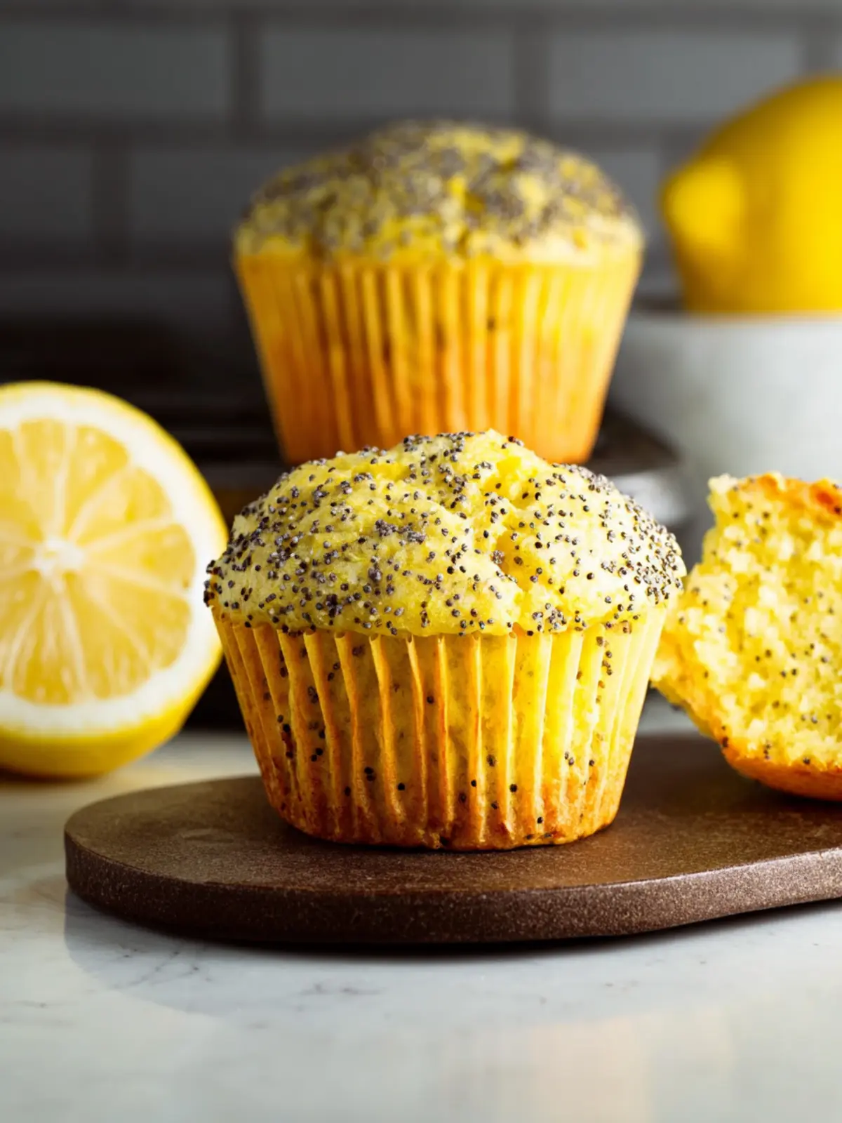 Gluten-Free Lemon Poppy Seed Muffins First Image