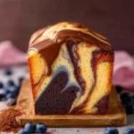 Marble Loaf Cake First Image