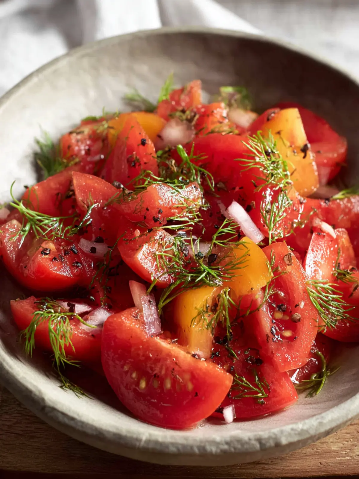Tomato dill salad First Image