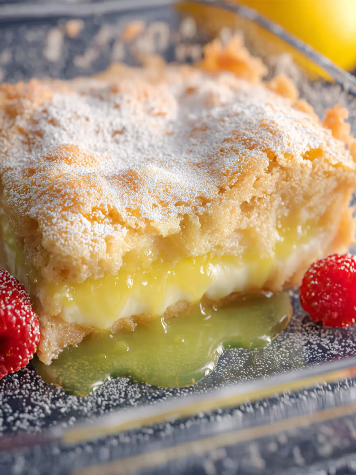 Lemon Cream Cheese Dump Cake: Irresistibly Easy Delight