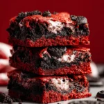 red velvet oreo brownies First Image