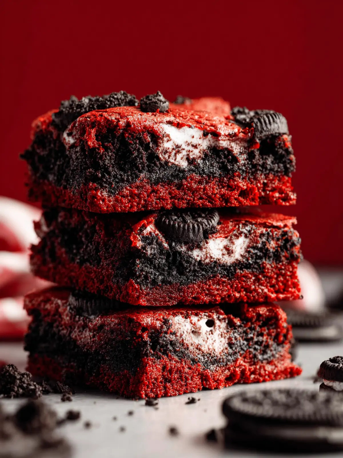 Red Velvet Oreo Brownies: Indulge in Ultimate Decadence