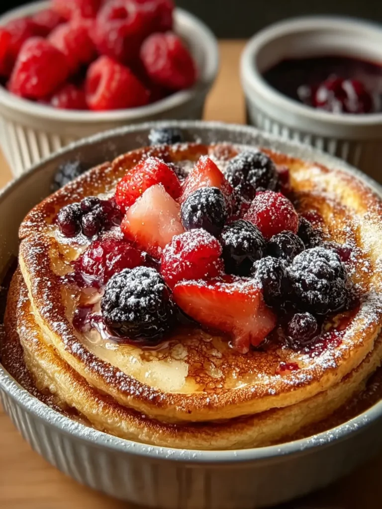 Baked Protein Pancake Bowls: An Incredible Ultimate Recipe for Everyone First Image