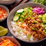 Bang Bang Ground Chicken Bowls First Image
