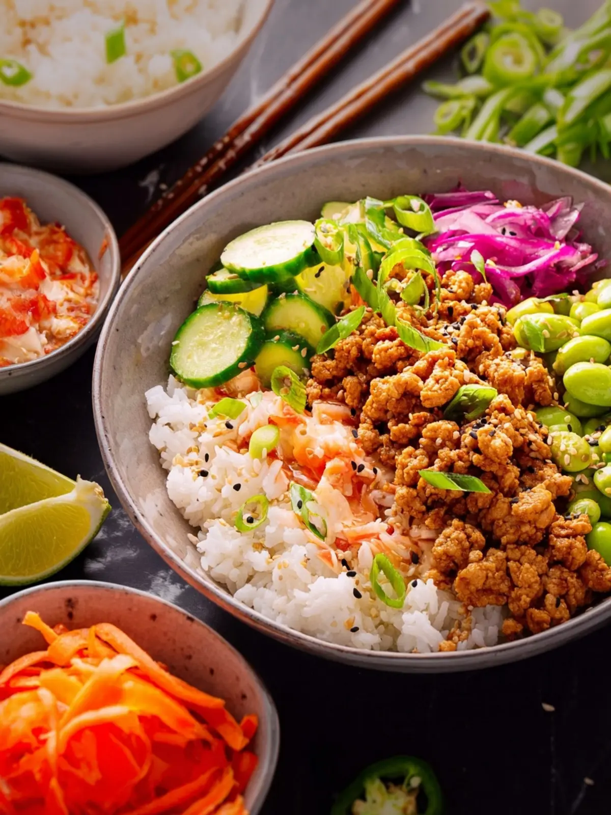 Bang Bang Ground Chicken Bowls: Irresistibly Flavorful and Fun