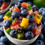 Blueberries Bell Pepper Summer Salsa: A Vibrant Delight First Image