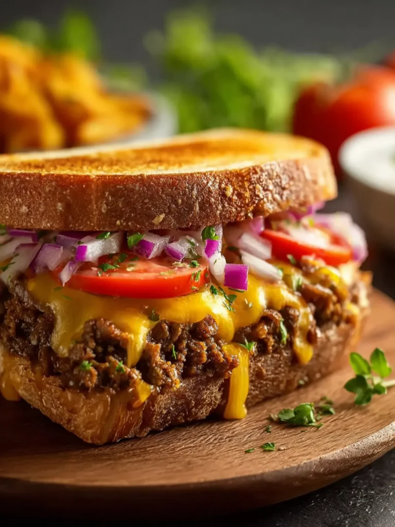 Chopped Cheese Sandwich First Image