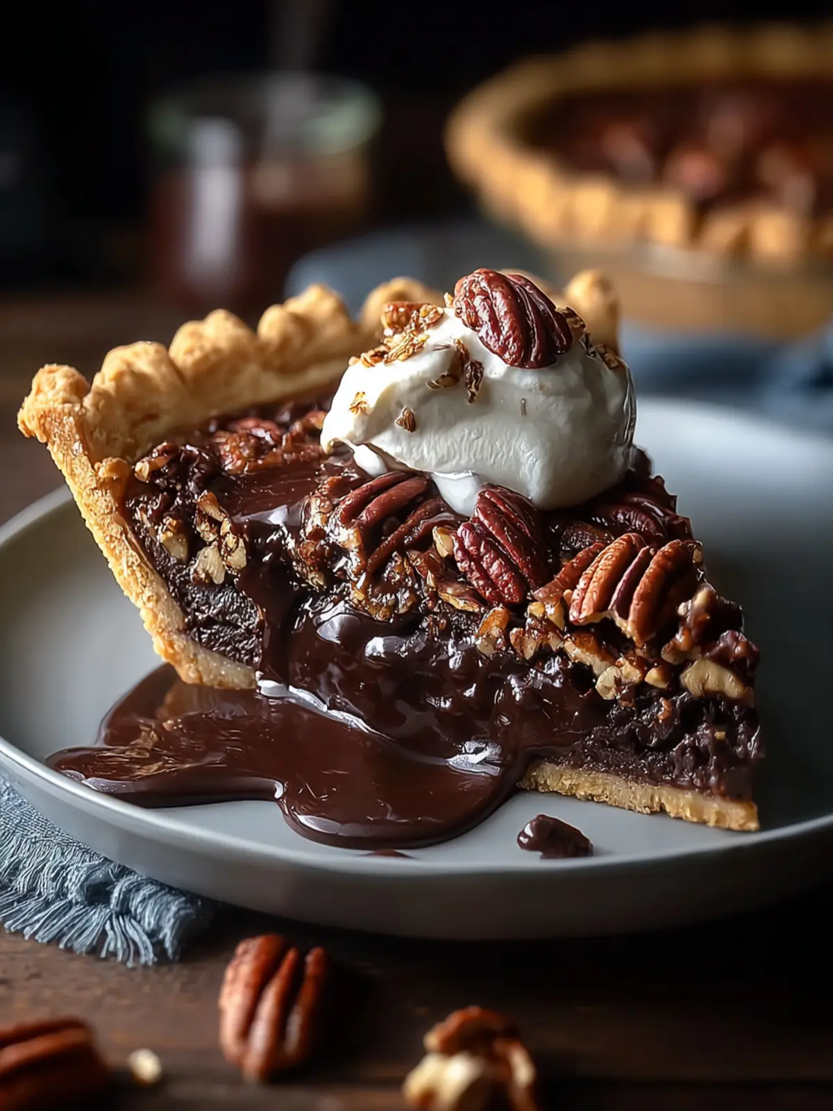 Decadent Texas Chocolate Pecan Pie: Your Indulgent Family Treat