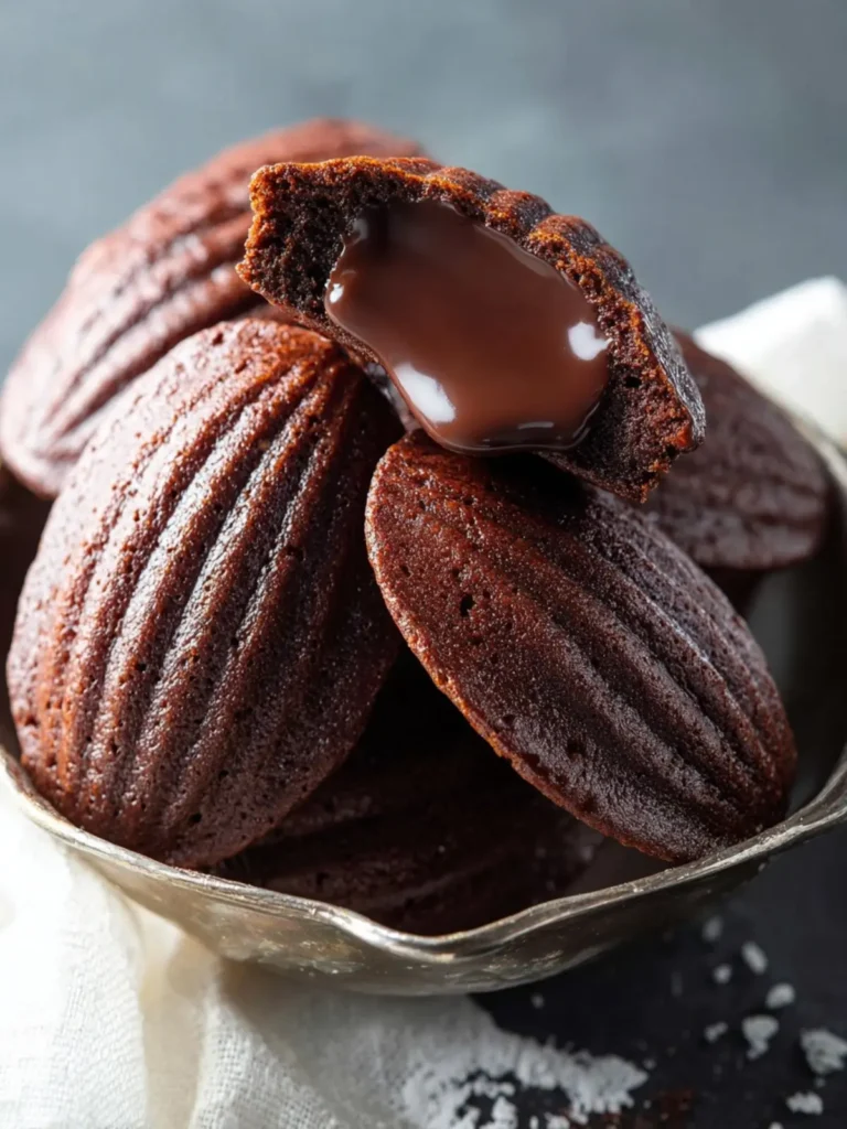 Easy Chocolate Madeleines First Image