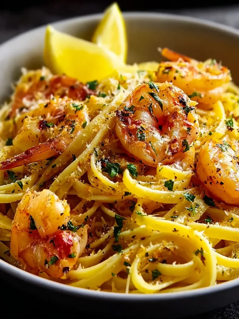 Effortless Lemon Butter Shrimp Pasta Delight: An Amazing Ultimate Recipe First Image