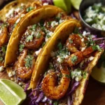 Honey Chipotle Shrimp Tacos First Image