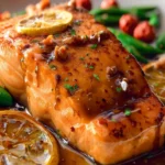 Honey Garlic Salmon First Image
