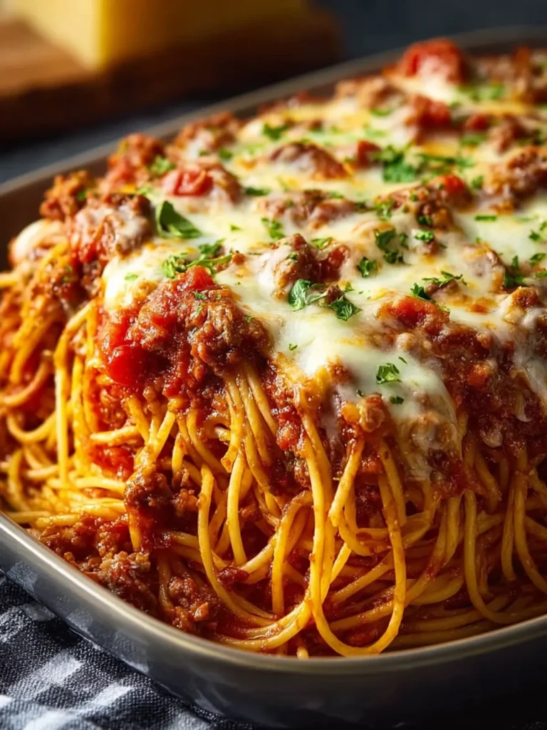 Million Dollar Spaghetti Casserole Recipe: A Creamy, High-Protein Delight for Your Family First Image