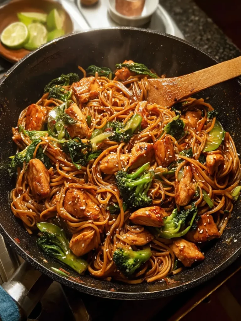 Teriyaki Chicken Noodle Skillet Recipe: A High-Protein, Heart-Healthy Meal First Image