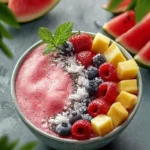 Watermelon Smoothie Bowl: Refreshing Summer Bliss First Image